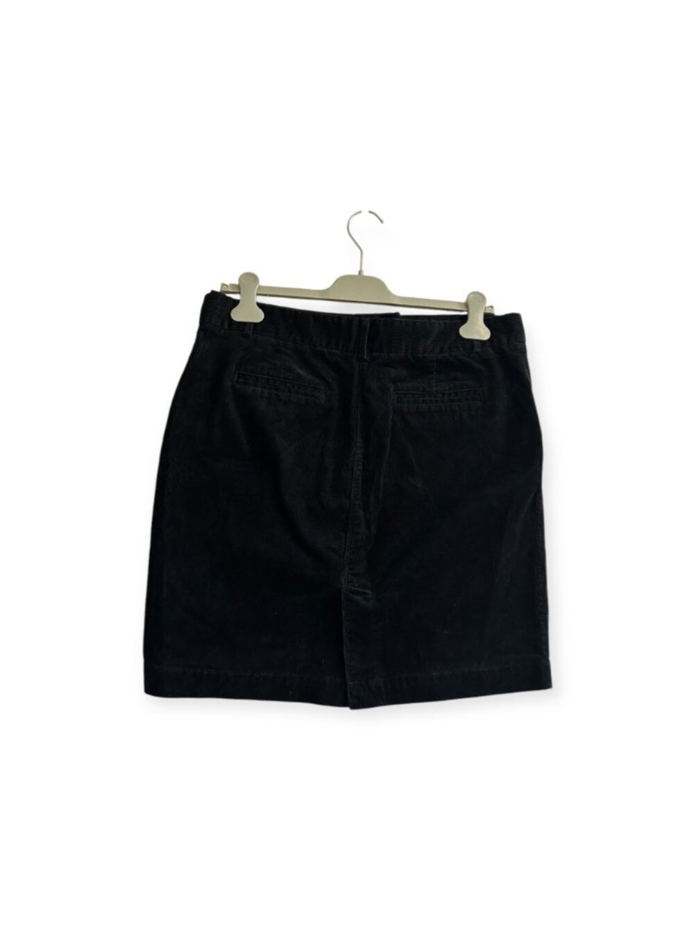 J. Crew Stretch Corduroy Skirt, Size 12P, Black - Picture 2 of 8